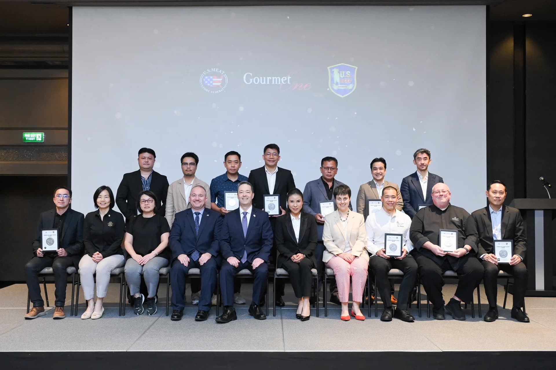 Guests gathered for a group photograph at the American Beef Feast 2026 launch.